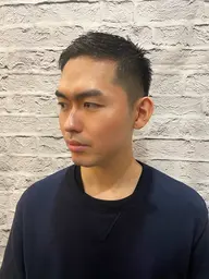 カット、シャンプー、眉毛、セット