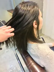 高彩度カラー & トリートメント※ファイバープレックス追加➕1000円
