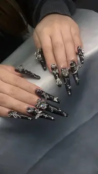 【ジェルオフ有り】長さだし+おまかせデザイン
