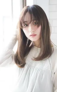 💖¥8,000→¥6,500💖カット&イルミナカラー&セラミドトリートメント✨【レイヤーカット/暖色カラー】
