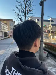 メンズカット+シャンプー+トリートメント付き