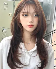 🉐韓国式似合わせカット(レイヤー,ハッシュカットなど)+カラー+髪質改善4ステップトリートメント