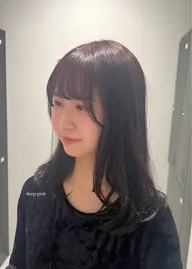 【湿気で髪がまとまらない方へ】前髪ストレート+カット