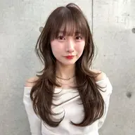 【🫧しっかりヘアケアもしたい方に🫧】韓国トレンドカット🇰🇷艶カラー+3STEP トリートメント✨