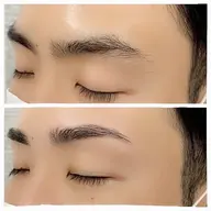 肌に低刺激のWAX使用 眉毛アイブロウWAX