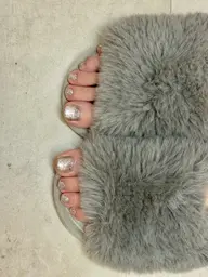 フットワンカラ フラッシュネイル オフ無し