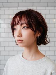 発色の綺麗な暖色系をしたい方にカットカラートリートメント通常¥12,980→¥9,735   ⚠️ロング料有り