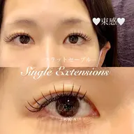 ★モデルさん募集★フラットLASH系140本迄🌸《すぐ予約のみ/付け足し不可/コーティング付き》