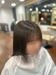 【18時から】ポイント縮毛矯正🌙前髪、顔周りのくせが気になる方にオススメです✨