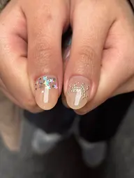 【オフなし】フット親指2本アート