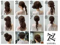 選べるヘアセット🖤