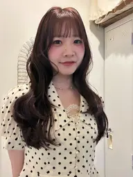カット+透明感カラー+2stepトリートメント
