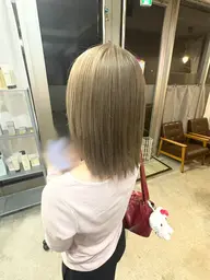 ブリーチありWカラー＋2stepトリートメント☘️