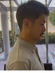 自然に馴染むメンズグレイカラー（白髪染め）