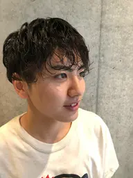 【最強骨格矯正】メンズカット+ニュアンスパーマ🌟