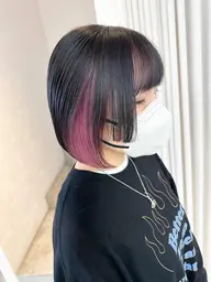 【期間限定カラーリスト🩵】インナーカラー(ケアブリーチ込)✨¥23100→¥7600