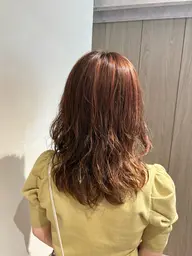 レディースカット+パーマ