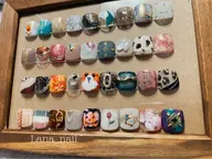 👣【オフ無】フット両親指アートコース