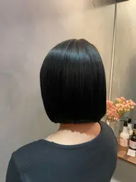 前髪カット+水素カラー+トリートメント