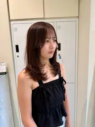 レイヤーorメンテナンスカット+ブリーチなしダブルカラー+15分炭酸ヘッドスパ💇♀️