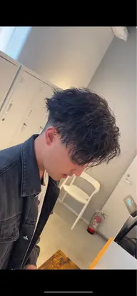 メンズカット&波巻きパーマorツイストスパイラルパーマ&トリートメント