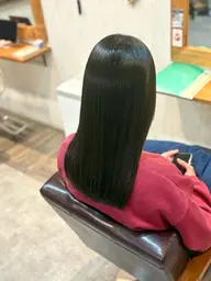 [柔らかい質感]縮毛矯正＋AMASIAトリートメント