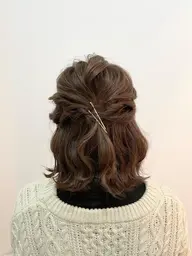 簡単ヘアセット