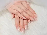 【hand】ホワイトミラーネイル🫧《オフケア込》¥7000→¥5980