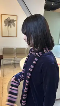🉐🩵カット+ダブルカラー+トリートメント🩵 ※breach回数1回、オンカラー1回※ロングの場合+¥1300⚠️