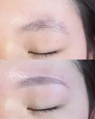 眉毛スタイリング