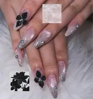 【オフなし】長さだし10本+持ち込みデザインやり放題🖤90分