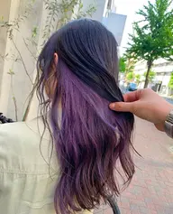 🌈【インナーカラー】🌈+インナーブリーチ＋オーガニックカラー＋ヘアケア¥11000