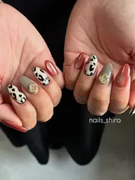 【ハンド】1番人気 アート6本(オフ込み)お持ち込みデザインok デザインはラインまたはインスタへ