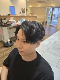 メンズパーマモデル