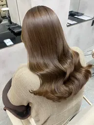 カット+ブリーチなしダブル+トリートメント