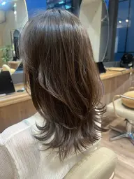 ボブ&セミディ募集。こちら側の必要に応じてカット&カラー&トリートメントをさせていただきます!ナチュラル系スタイル撮影。