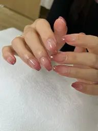 カラー/ラメグラデーション(ベース色あり)