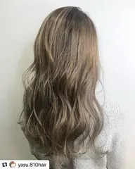 💖全体Brightカラー💖(アッシュ 寒色系がでやすい)+プレトリートメント
