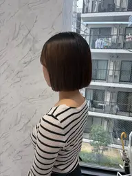 🩷【minimo限定all menu 約50%off】レディースボブカット+1 step treatment🩷
