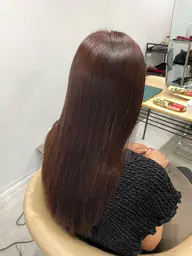 耳周りインナーカラー