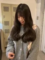 【人気No.3🎀】透け感カラー＋トリートメント
