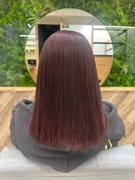ヘアカラーモデル+オージュアトリートメント