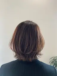 【minimo限定🧸】カット+アディクシーカラー+トリートメント+marbb(マイクロバブル)🫧