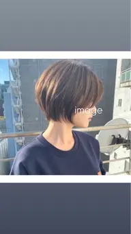 ボブショートカット