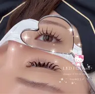 【7月】✨️LEDエクステ✨️flat lash120本(オフなし)¥6,900