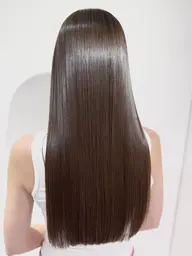髪質改善オーガニックシルキーストレート+似合わせカット+TR