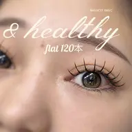 平日限定★&healthy ＜マツエク120本✕まつ毛パーマ同日施術＞ ¥8800