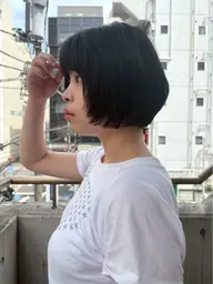 暗染めカラー🪶