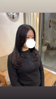 🈳レディース✨ロングレイヤーカット＋3stepトリートメント✨