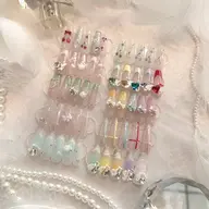 【オフあり】定額推しネイルコース+チップ長さ出し10本